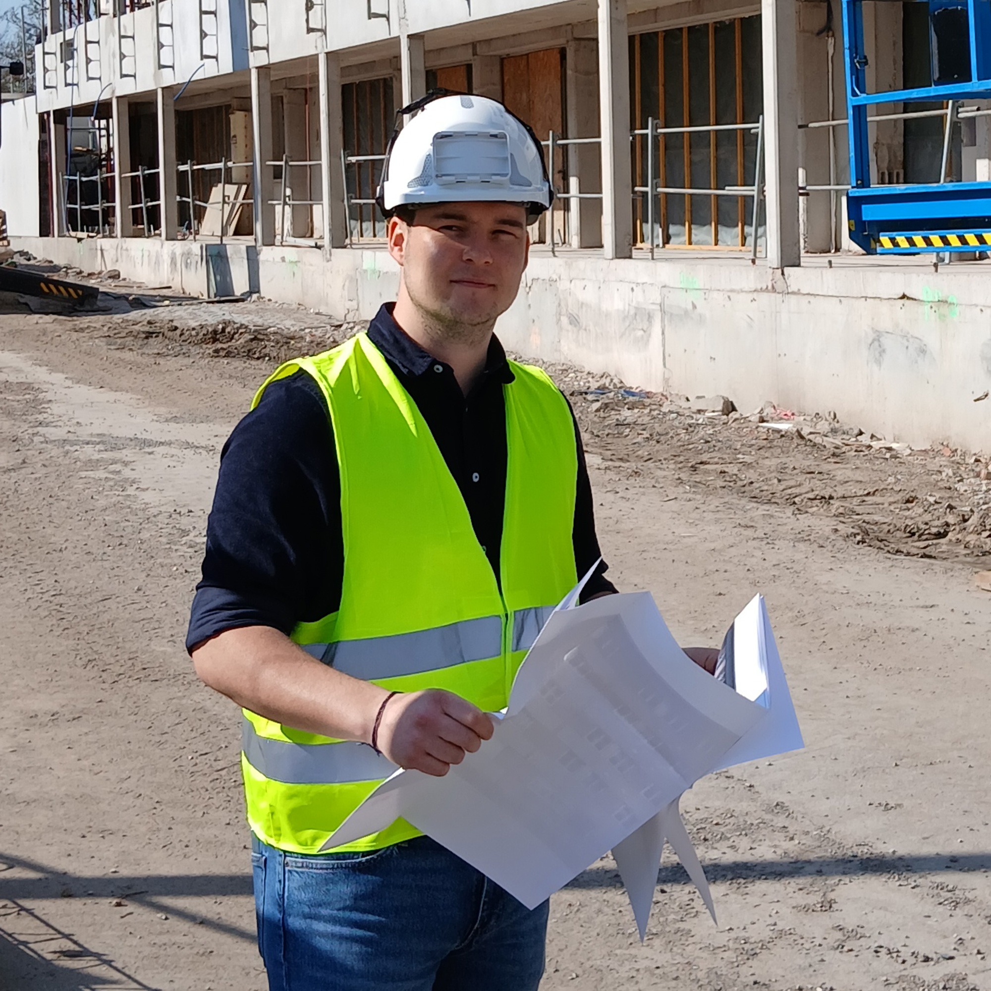 Nicolas Peugnet, Chargé d’opérations travaux.