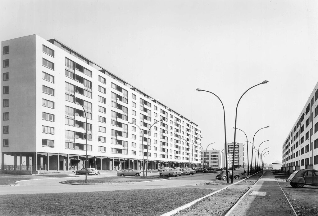 Béthune - Quartier du Mont-Liébaut en 1970