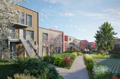 La cité des Acacias à Arras