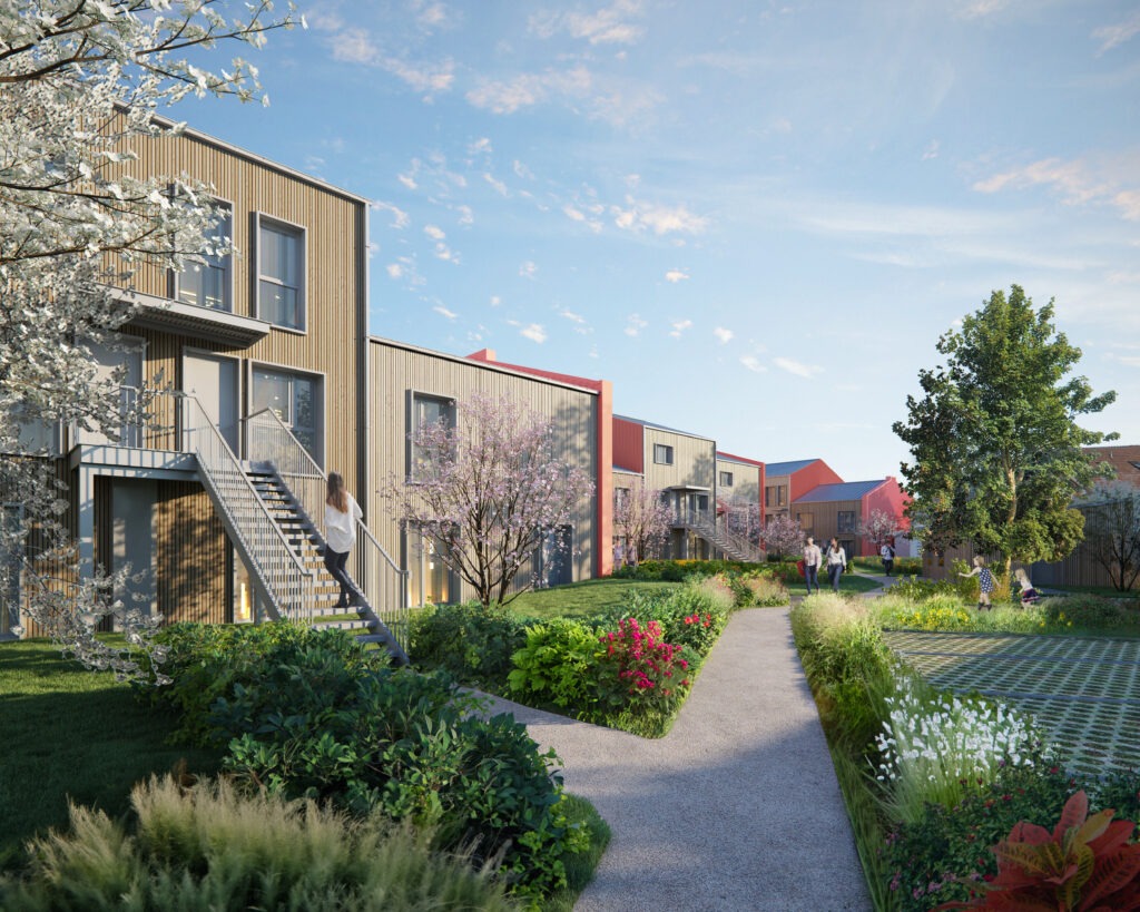 Projet innovant de construction modulaire de 99 logements à Arras et Frévent.