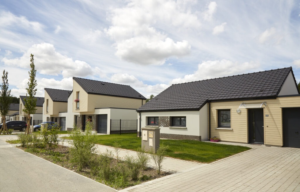 Coopartois propose des maisons neuves en accession sociale à la propriété. 